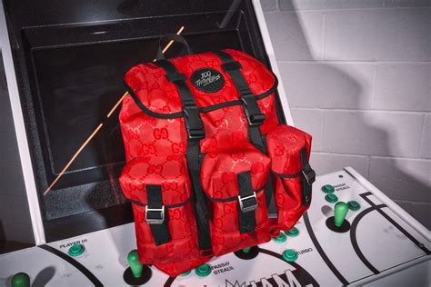 gucci 1000|Gucci 100 thieves backpack.